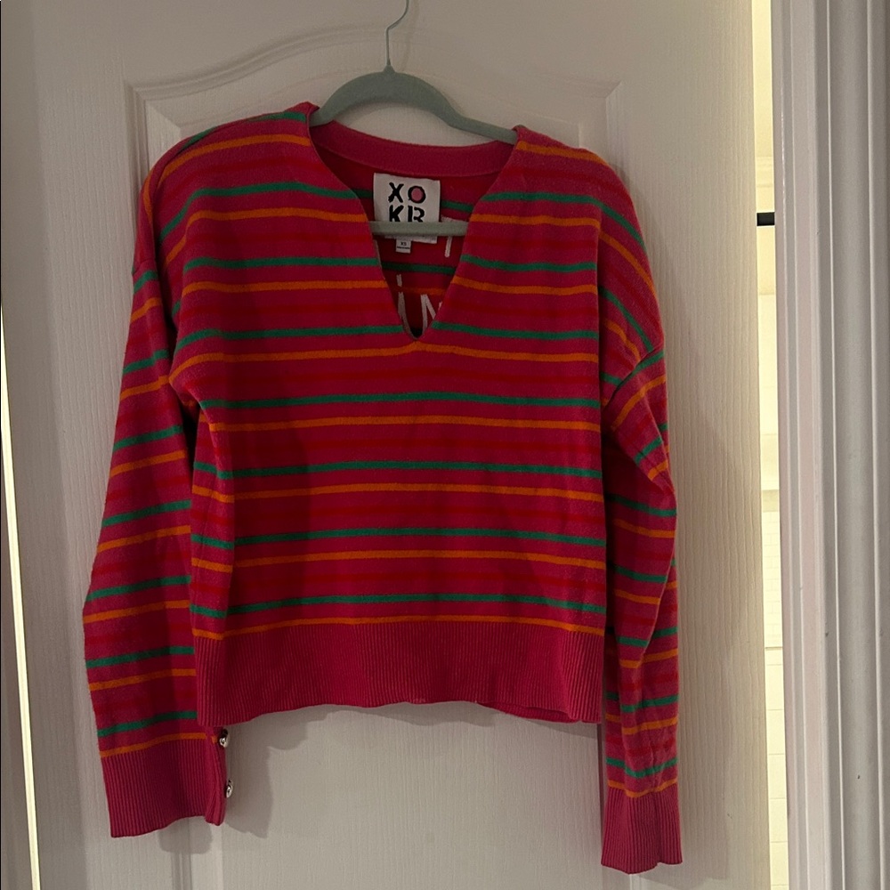 Kerri Rosenthal striped sweater next smile’s on you - Picture 2 of 6